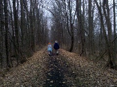 Ruth Bennett McDougal Dorrough; Dan Dorrough; Hiking; Day Trips; Genesee Valley Greenway